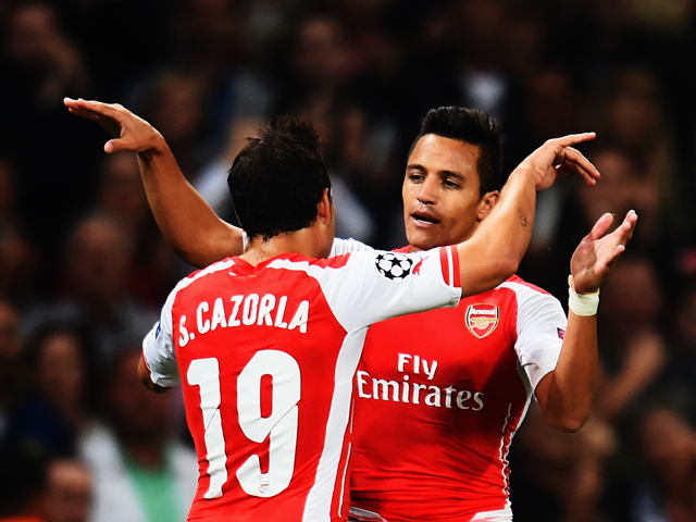 Sanchez chính là niềm hi vọng của Arsenal trong trận đấu vô cùng quan trọng này