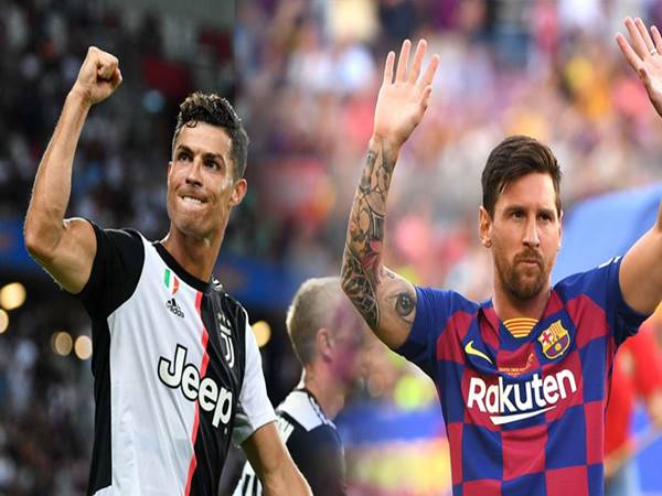 Ronaldo và Messi có tổng số bàn thắng là bao nhiêu?