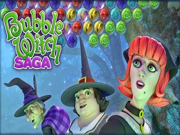 Game trí tuệ Bubble Witch Saga