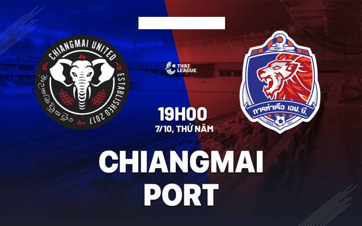 Kèo O/U Chiangmai vs Port, 19h ngày 7/10